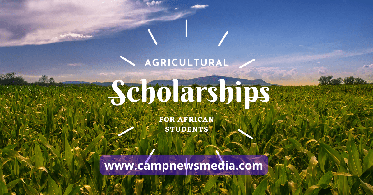 Agricultural scholarships for African students