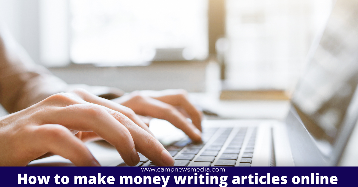 How to make money writing articles online
