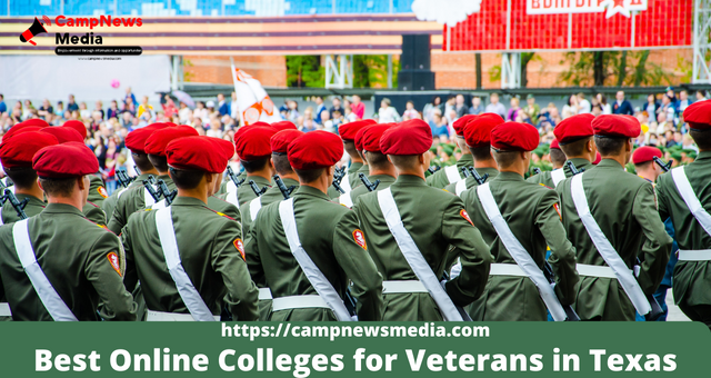 Top 10 Best Online Colleges for Veterans in Texas